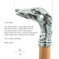 Walking stick Greyhound collar