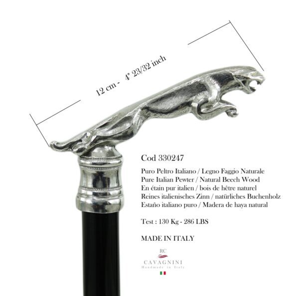 Jaguar Walking Stick