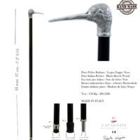 bastone intero nero Bastone da passeggio Beccaccia