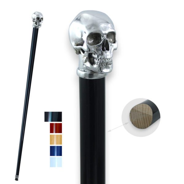 Bastón de caminar Calavera