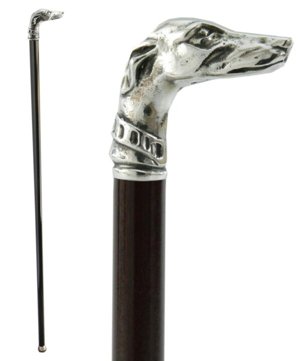 Walking stick Greyhound collar