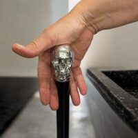 Bastón de caminar Calavera