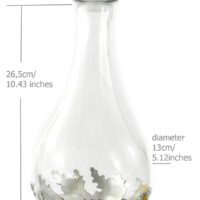 112117 Eichelflaschengröße Zinn-Eichel-Flasche