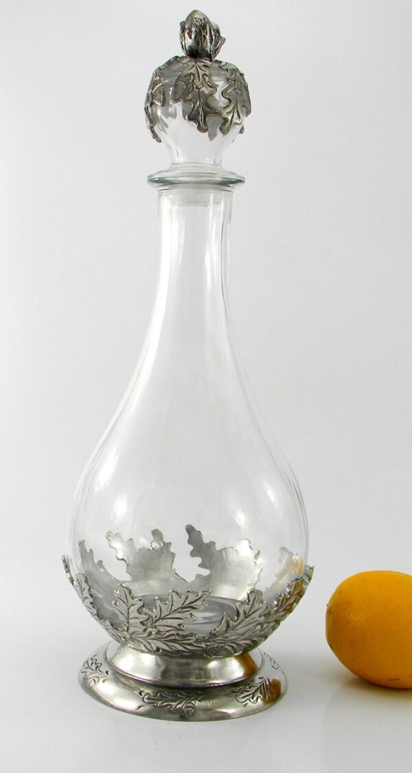 112117Acorn Bottle (2) Zinn-Eichel-Flasche