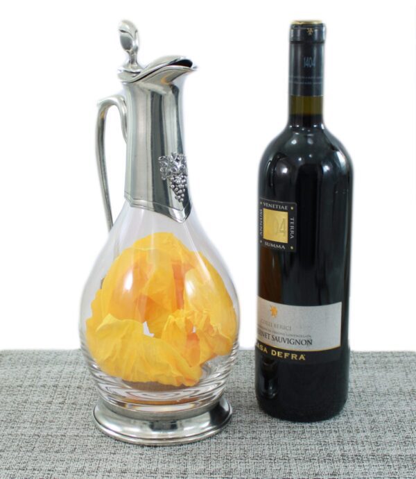 IMG_1253 Botella de jarra Giotto con inserto de uva