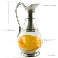 caraffa nostra misure Bottiglia caraffa giotto