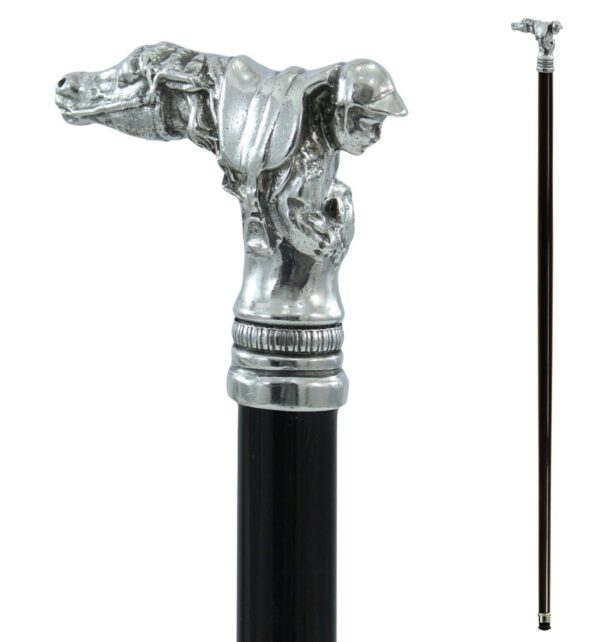 GANZE FANTINO Spazierstock-Jockey-Pferd