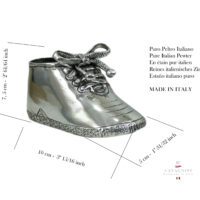 _MG_9672 Customizable Handcrafted Pewter Shoe | Birth and Christening Gift