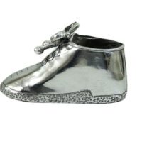 _MG_9674 Customizable Handcrafted Pewter Shoe | Birth and Christening Gift