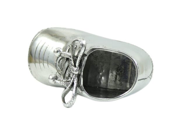 _MG_9677 Customizable Handcrafted Pewter Shoe | Birth and Christening Gift