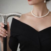 Femme Modèle impérial de canne
